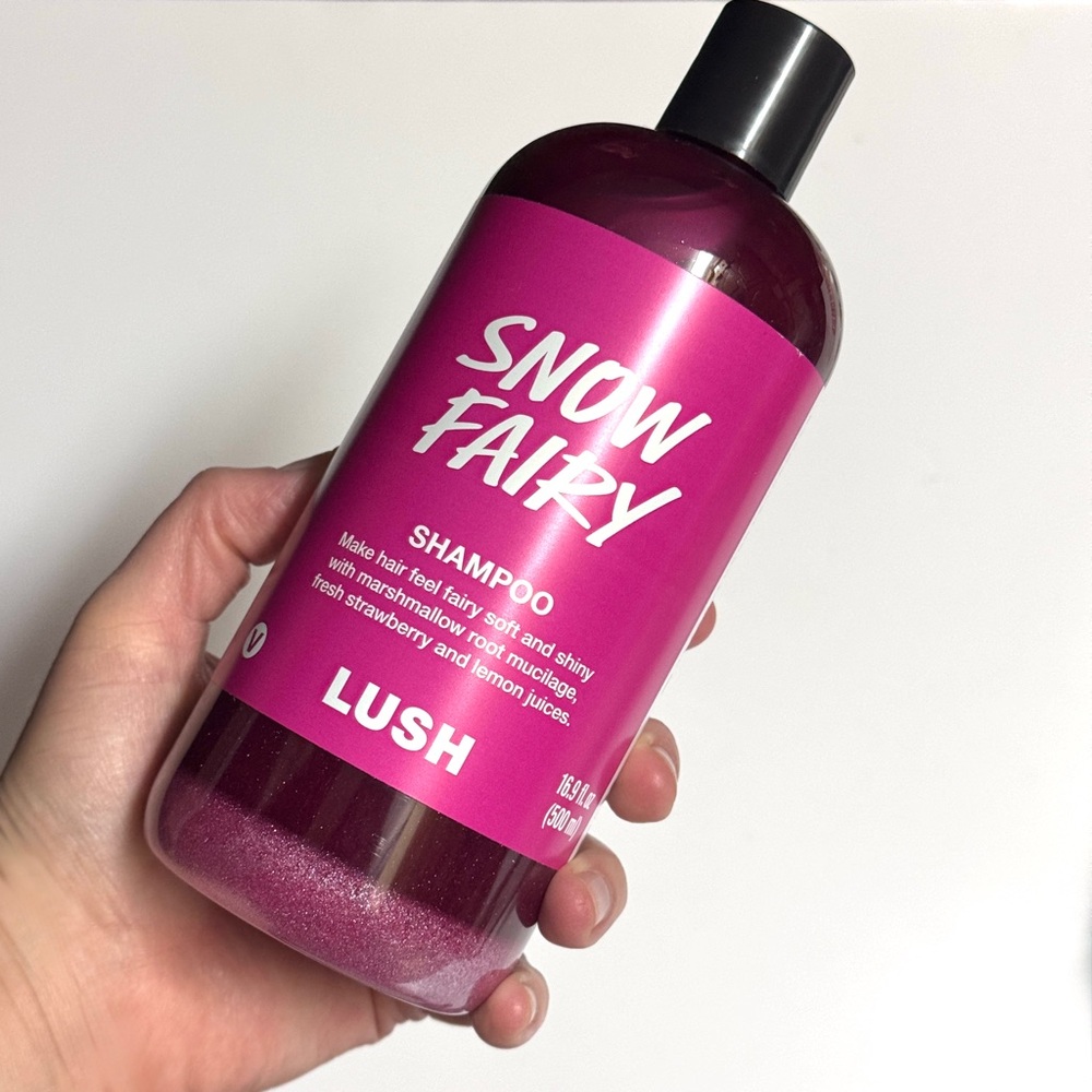 NEW SEALED Lush Snow Fairy SHAMPOO Large Size 16.9 fl oz 250ml Exp Oct 2026
